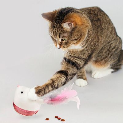 Petstages игрушка для кошек Шар-стаканчик для лакомств
