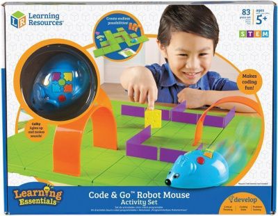 LER2831 Развивающая игрушка "Мышиный код Делюкс. Основы программирования"  (83 элемента)