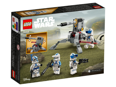 Конструктор LEGO Star Wars Боевой набор клонов 501-го легиона 75345