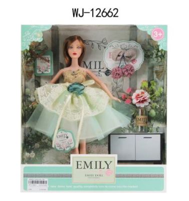 Кукла "Emily. Мятная серия" с аксессуарами, 30см