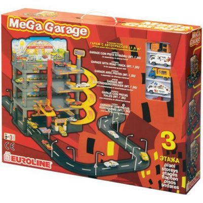 Гараж "Mega Garage" с дорогой 49х54х50 см (Россия)