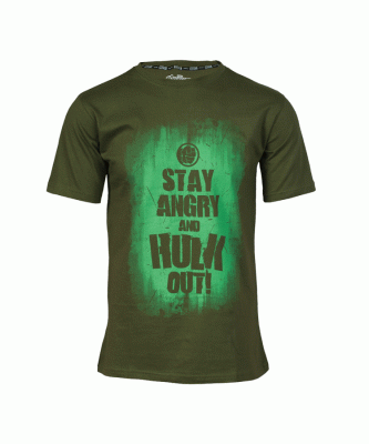 Marvel AVAS Hulk Slogan футболка - L