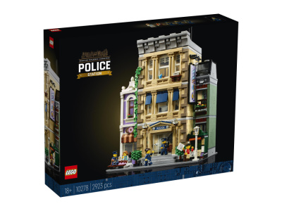 10278 Конструктор LEGO Icons Полицейский участок, 2923 деталей, возраст 18+