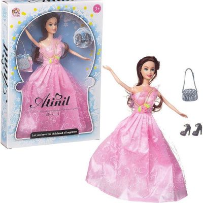 Кукла "Atinil. Мой первый бал" в длинном платье c сумочкой и туфельками, 3 вида, 28 см