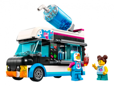 60384 Конструктор детский LEGO City Фургон для шейков Пингвин, 194 деталей, возраст 5+