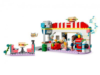 41728 Конструктор детский LEGO Friends Закусочная в центре Хартлейк-Сити, 346 деталей, возраст 6+