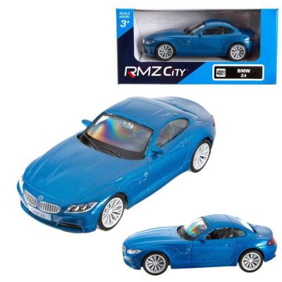 Машина металлическая RMZ City 1:43 BMW Z4, Цвет Синий