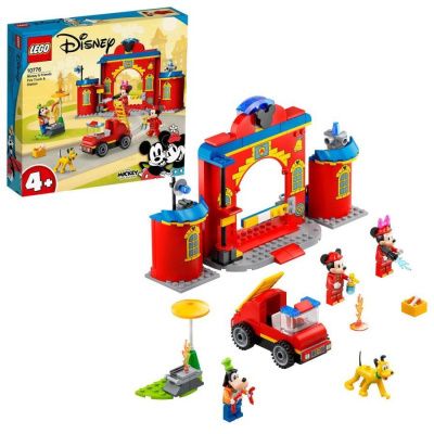 Конструктор LEGO Mickey and Friends Пожарная часть и машина Микки и его друзей