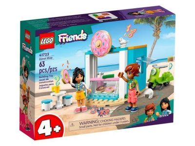 41723 Конструктор детский LEGO Friends Магазин пончиков, 63 деталей, возраст 4+