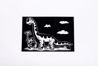 Набор для творчества СВЕТОВЫЕ КАРТИНЫ РС-214 А4 Динозавры