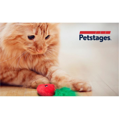 Игрушка Petstages для кошек "Клубнички", 3 шт. в комплекте