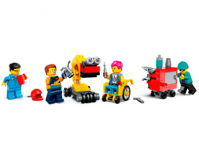 60389 Конструктор детский LEGO City Автомобильная мастерская, 507 деталей, возраст 6+