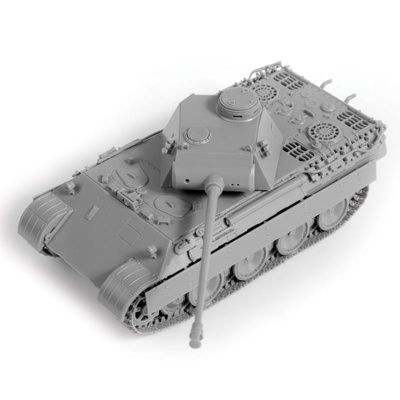 Немецкий танк Т-V "Пантера"  Ausf.D (без клея)