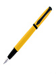 50307 Перьевая ручка в жёлтом металлическом корпусе (цвет чернил: синий), в подарочной коробке