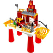 Игровой набор 1 TOY Столик конструктор Пожарная станция, в коробке 43*9,5*32см