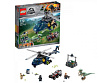 Конструктор LEGO Jurassic World Погоня за Блю на вертолёте