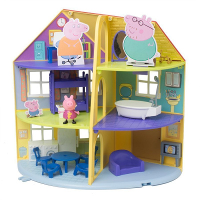 Свинка Пеппа "Трехэтажный дом Пеппы" игровой набор. ТМ Peppa Pig