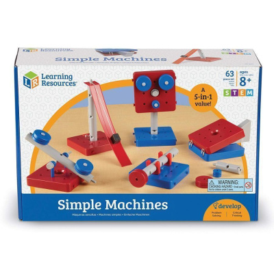 LER2442 Развивающая игрушка "Простые механизмы. Простые машины" (63 элемента)