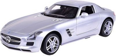 Машина р/у 1:14 Mercedes-Benz SLS AMG, цвет серебряный 40MHZ