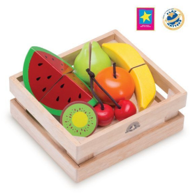 WW-4512 Игровой набор "Фрукты и ягоды для нарезки в ящике"