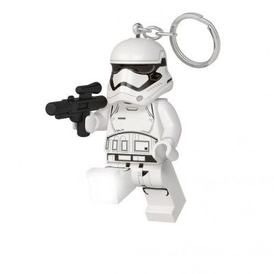 LGL-KE130 Брелок-фонарик для ключей LEGO Star Wars - First Order Stormtrooper with Blaster (Штормтру