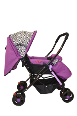 Коляска детская прогулочная Farfello T988A фиолетовый