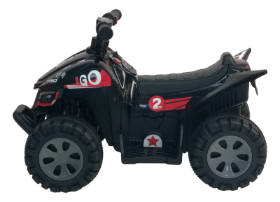 Детский электромобиль квадроцикл (6V4.5AH) TR118 черный 