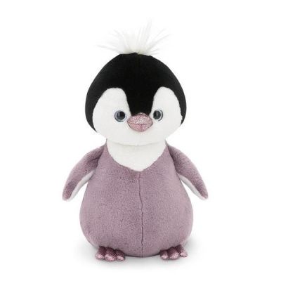 Пингвинёнок Пушистик сиреневый 22 см