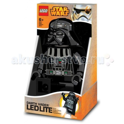 LGL-TO3BT Игрушка-минифигура-фонарь LEGO Star Wars (Звёздные Войны)-Darth Vader (Дарт Вейдер)