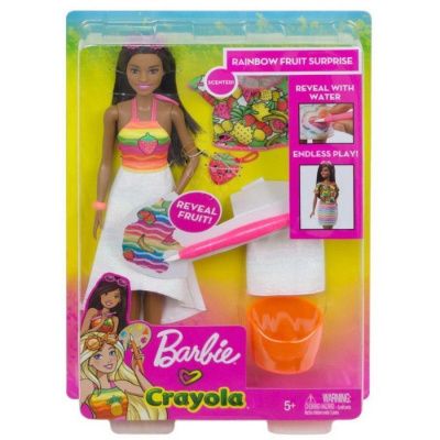 Barbie Crayola Фруктовый сюрприз 2 вида