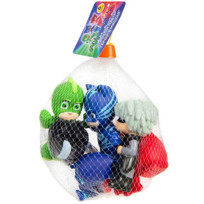 Игровой набор для ванной "Герои в масках". пластизоль, 6 шт. TM PJ Masks