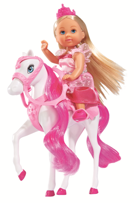 Кукла EVI на лошади