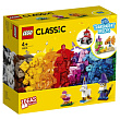 Конструктор LEGO CLASSIC Прозрачные кубики