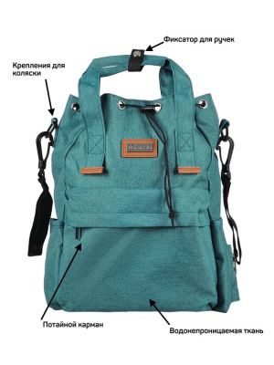 Рюкзак текстильный F7 (Зеленый)