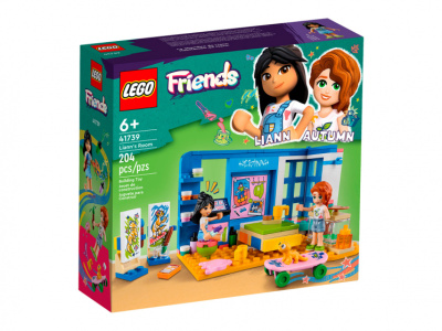 41739 Конструктор детский LEGO Friends Комната Лиэнн, 204 деталей, возраст 6+