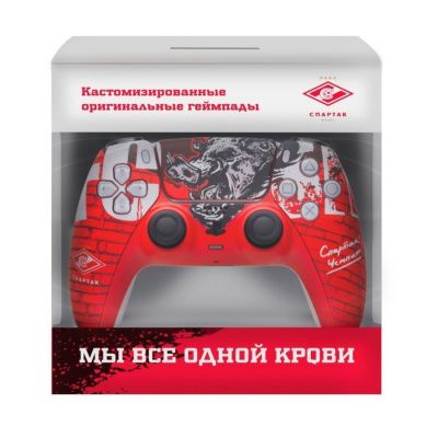 Аксессуар: PS5: SONY DualSense 5 Беспроводной геймпад "Спартак. Чемпион"
