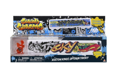 Сабвей Сёрферс Игровой набор Трики с граффити и маркерами. TM Subway Surfers