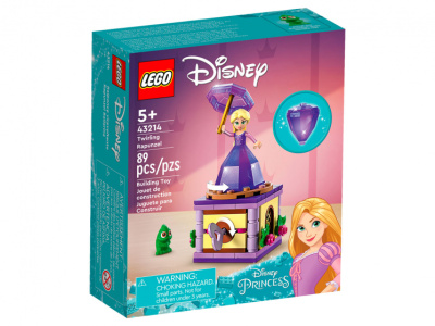 43214 Конструктор детский LEGO Princess Кружащаяся Рапунцель, 89 деталей, возраст 5+