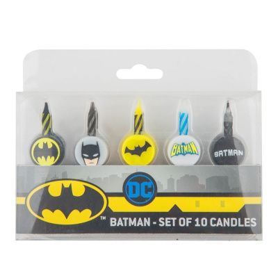 Свечи DC Бэтмен - набор из 10 шт