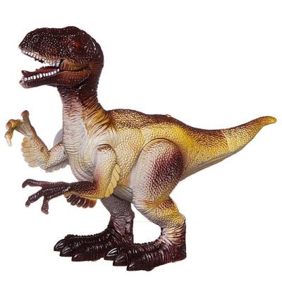 Динозавр Тираннозавр, движение, свет, звук