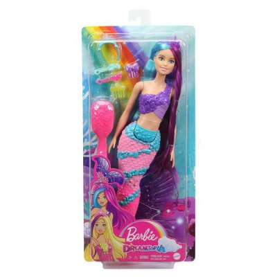 Barbie Кукла "Игра с волосами" русалка с длинными волосами