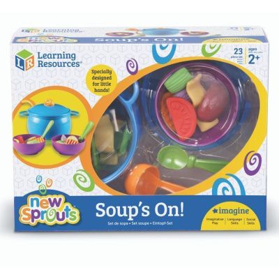 LER9273 Развивающая игрушка Мы растем "Варим суп" (серия New Sprouts, 23 элемента)