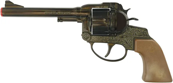 Пистолет Super Cowboy 12-зарядные Gun, Western 230 mm