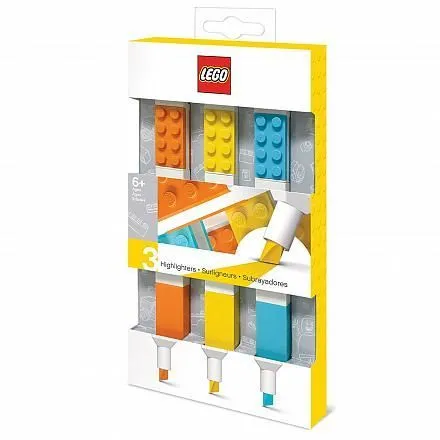 51685 Набор цветных маркеров ("текстовыделителей") LEGO (3 шт.)