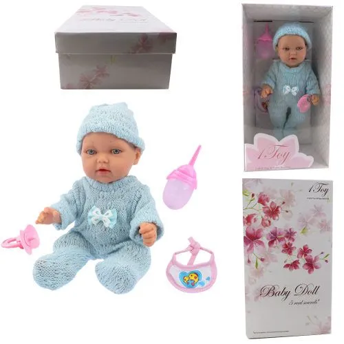 1 Toy Пупсик функциональный Baby Doll 28 см