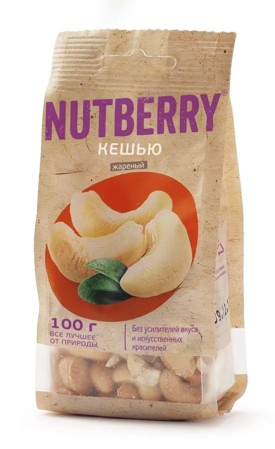 NUTBERRY Кешью жареный 100 г