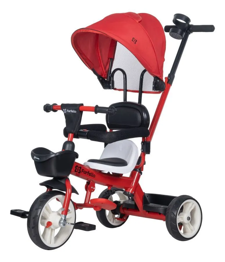 Детский трехколесный велосипед (2022) Farfello S-1703 Красный / Red 