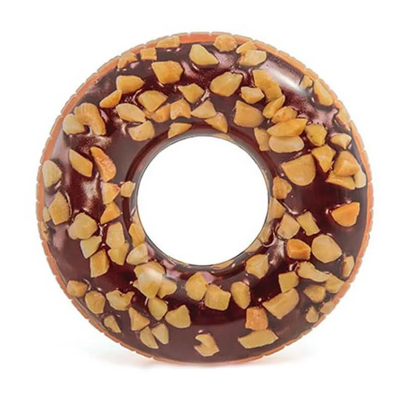 Надувной круг Шоколадный пончик 114см 