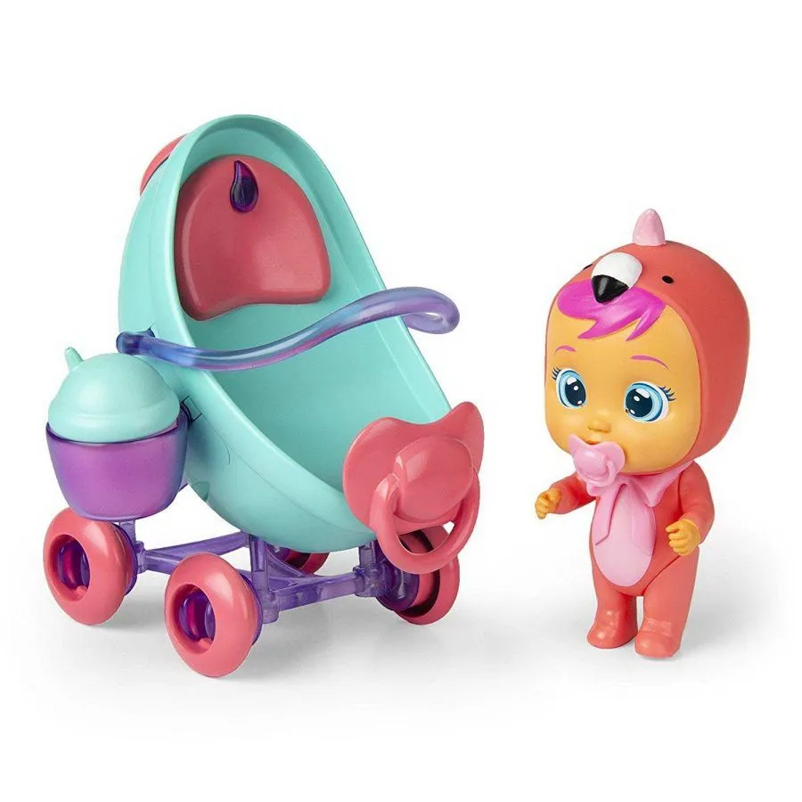 CRY BABIES MAGIC TEARS Игровой набор: Фэнси в комплекте с коляской и аксессуарами