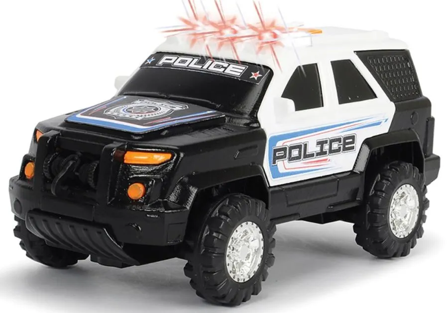 Машинка Полицейский внедорожник 18 см, свет, звук Dickie Toys 3302015